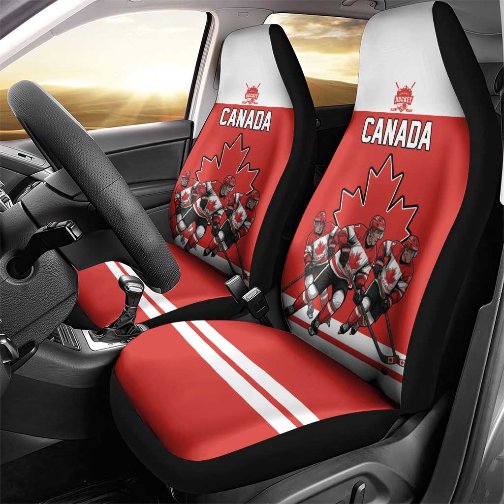 Canada Hockey Car Seat Cover Maple Leaf Northern Pride