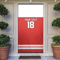 Canada Hockey Custom Door Cover Maple Leaf Northern Pride