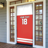 Canada Hockey Custom Door Cover Maple Leaf Northern Pride