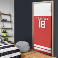 Canada Hockey Custom Door Cover Maple Leaf Northern Pride