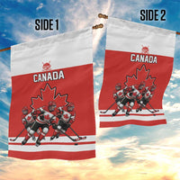 Canada Hockey Garden Flag Maple Leaf Northern Pride