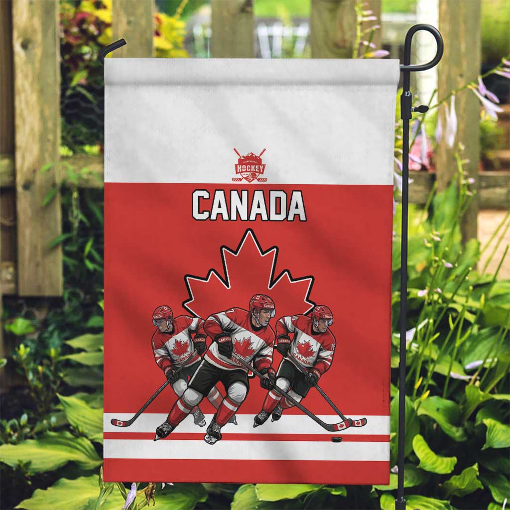 Canada Hockey Garden Flag Maple Leaf Northern Pride