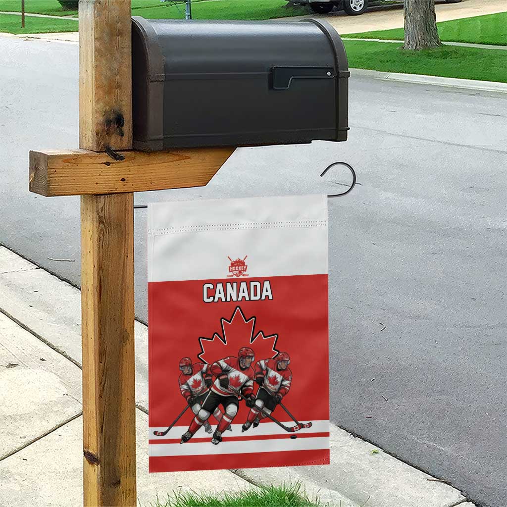 Canada Hockey Garden Flag Maple Leaf Northern Pride