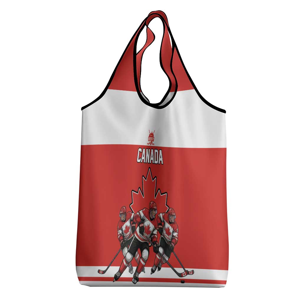 Canada Hockey Grocery Bag Maple Leaf Northern Pride