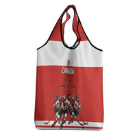 Canada Hockey Grocery Bag Maple Leaf Northern Pride