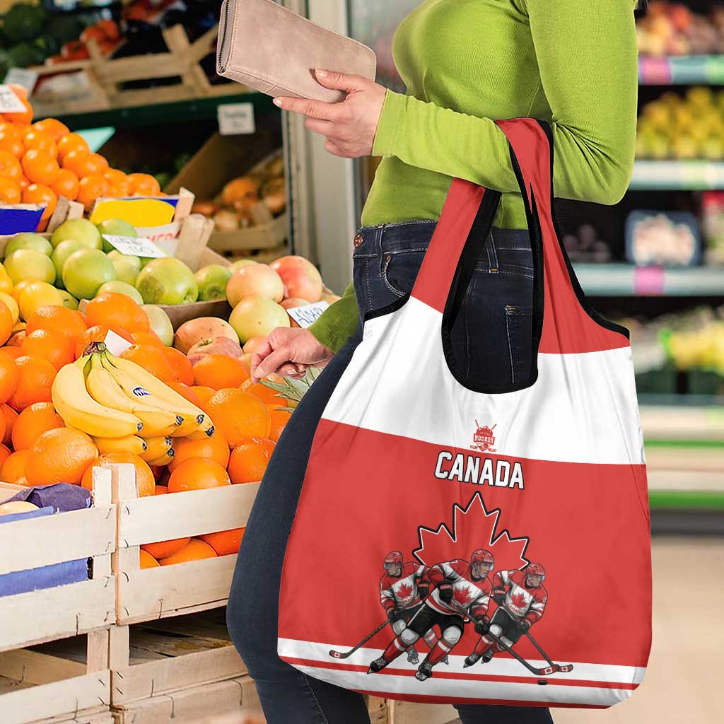 Canada Hockey Grocery Bag Maple Leaf Northern Pride