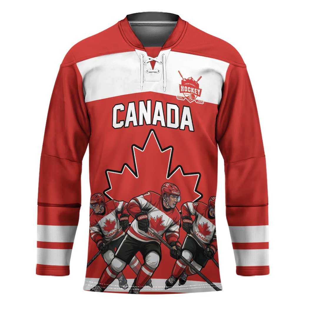 Canada Hockey Custom Hockey Jersey Maple Leaf Northern Pride