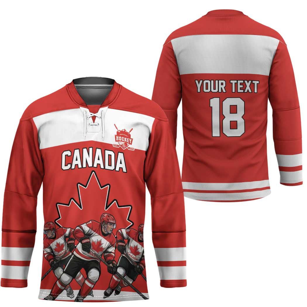 Canada Hockey Custom Hockey Jersey Maple Leaf Northern Pride