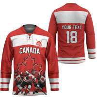 Canada Hockey Custom Hockey Jersey Maple Leaf Northern Pride