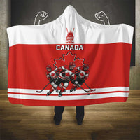 Canada Hockey Hooded Blanket Maple Leaf Northern Pride