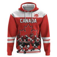 Canada Hockey Custom Hoodie Maple Leaf Northern Pride