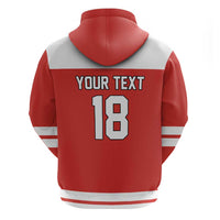 Canada Hockey Custom Hoodie Maple Leaf Northern Pride