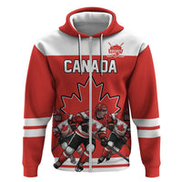 Canada Hockey Custom Hoodie Maple Leaf Northern Pride