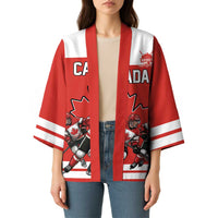 Canada Hockey Custom Kimono Maple Leaf Northern Pride