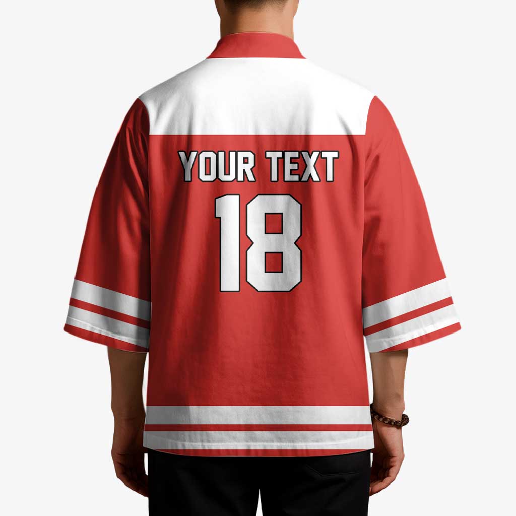 Canada Hockey Custom Kimono Maple Leaf Northern Pride