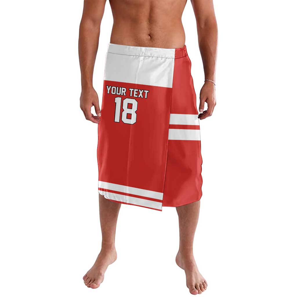 Canada Hockey Custom Lavalava Maple Leaf Northern Pride
