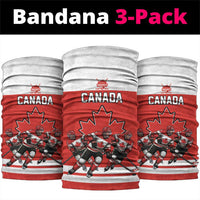 Canada Hockey Neck Gaiter Maple Leaf Northern Pride