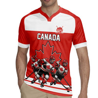 Canada Hockey Custom Rugby Jersey Maple Leaf Northern Pride