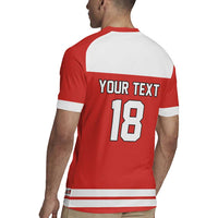 Canada Hockey Custom Rugby Jersey Maple Leaf Northern Pride
