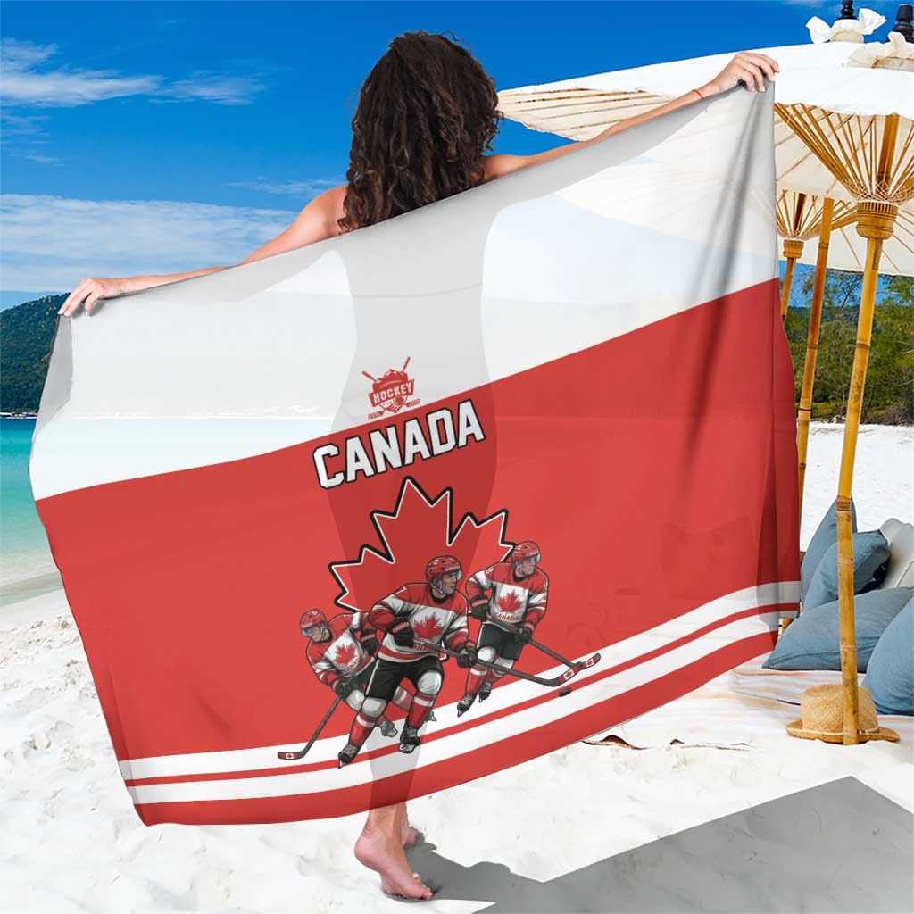 Canada Hockey Sarong Maple Leaf Northern Pride