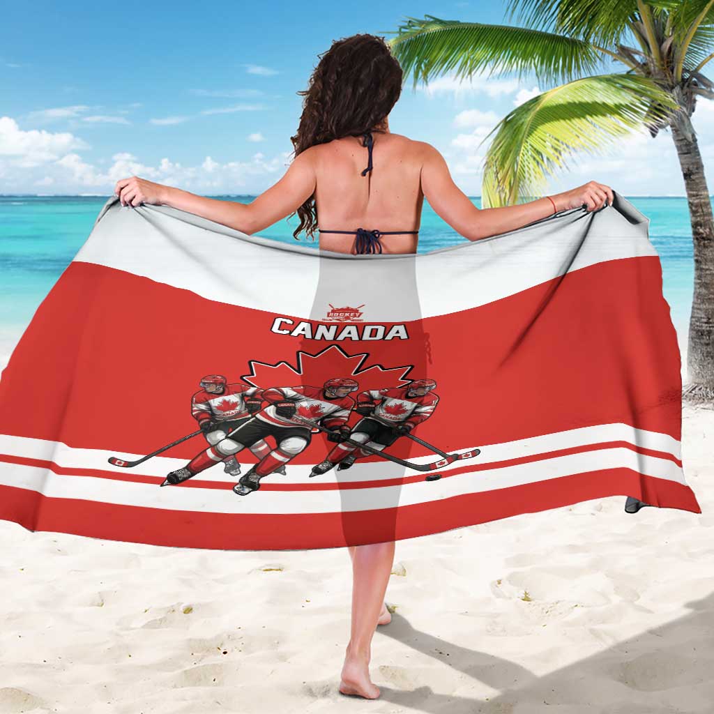 Canada Hockey Sarong Maple Leaf Northern Pride