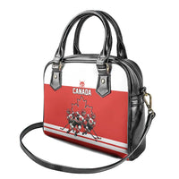 Canada Hockey Shoulder Handbag Maple Leaf Northern Pride