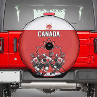 Canada Hockey Spare Tire Cover Maple Leaf Northern Pride