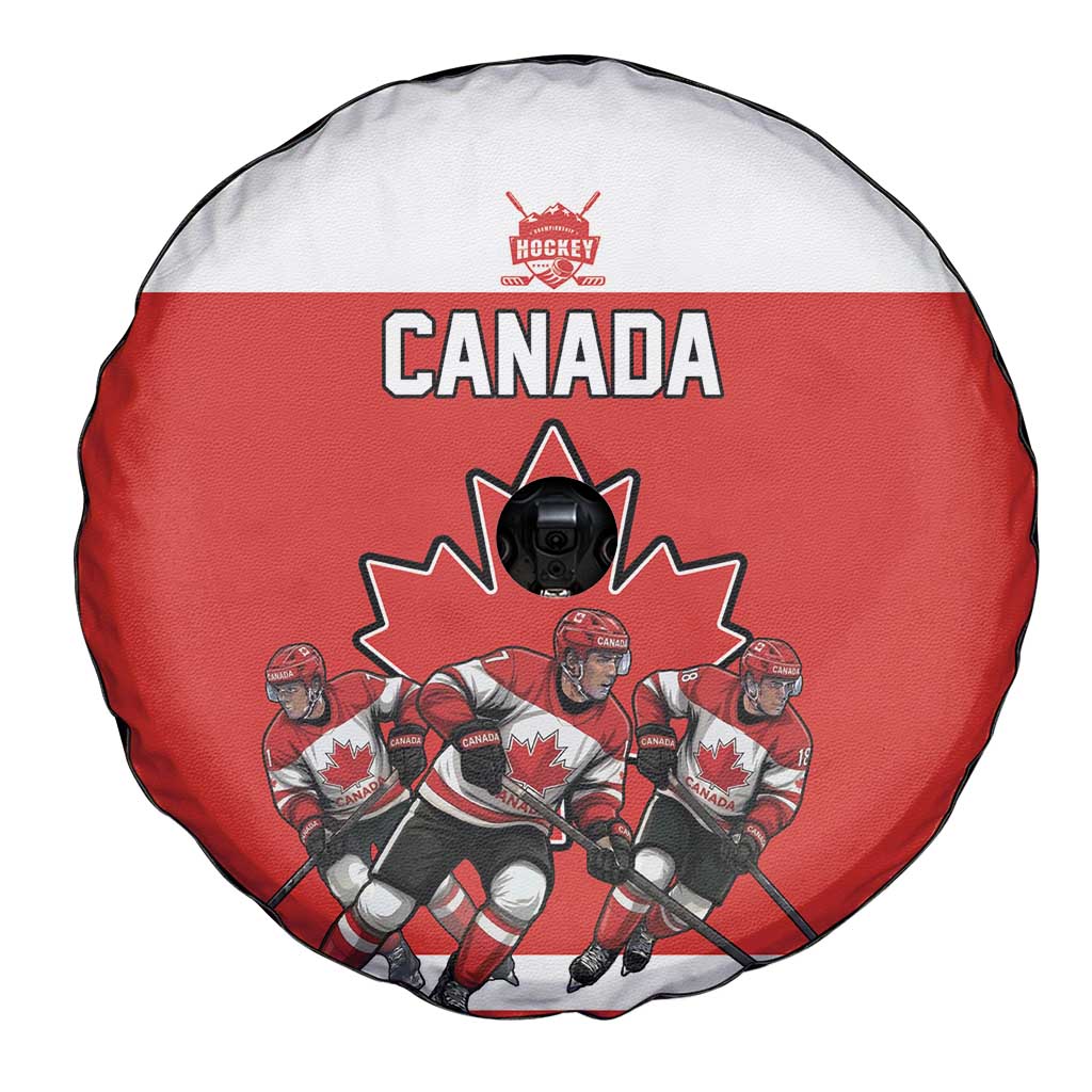 Canada Hockey Spare Tire Cover Maple Leaf Northern Pride