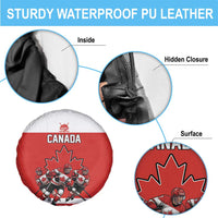 Canada Hockey Spare Tire Cover Maple Leaf Northern Pride