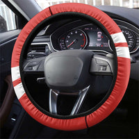 Canada Hockey Steering Wheel Cover Maple Leaf Northern Pride