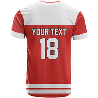 Canada Hockey Custom T Shirt Maple Leaf Northern Pride