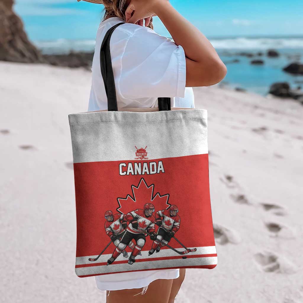 Canada Hockey Tote Bag Maple Leaf Northern Pride