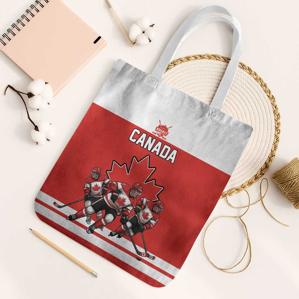 Canada Hockey Tote Bag Maple Leaf Northern Pride