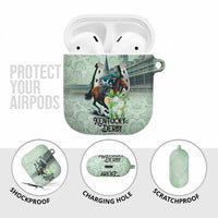 Kentucky Horse Racing AirPods Case Mint Julep Run For The Roses Art