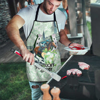 Kentucky Horse Racing Apron Mint Julep Run For The Roses Art
