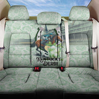 Kentucky Horse Racing Back Car Seat Cover Mint Julep Run For The Roses Art