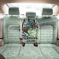 Kentucky Horse Racing Back Car Seat Cover Mint Julep Run For The Roses Art