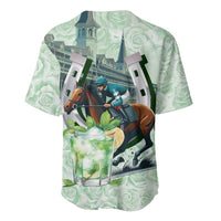 Kentucky Horse Racing Baseball Jersey Mint Julep Run For The Roses Art