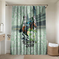Kentucky Horse Racing Bathroom Set Mint Julep Run For The Roses Art