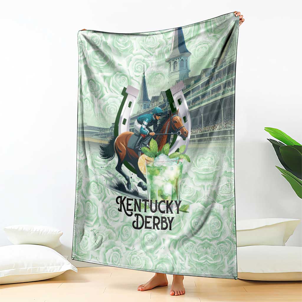 Kentucky Horse Racing Blanket Mint Julep Run For The Roses Art