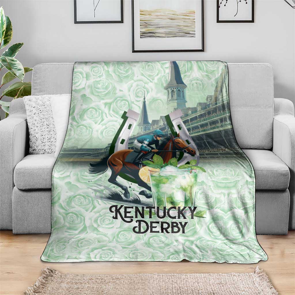 Kentucky Horse Racing Blanket Mint Julep Run For The Roses Art