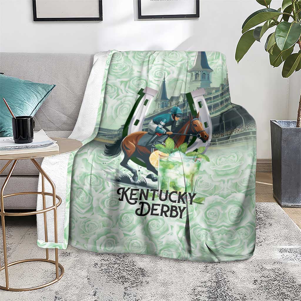Kentucky Horse Racing Blanket Mint Julep Run For The Roses Art