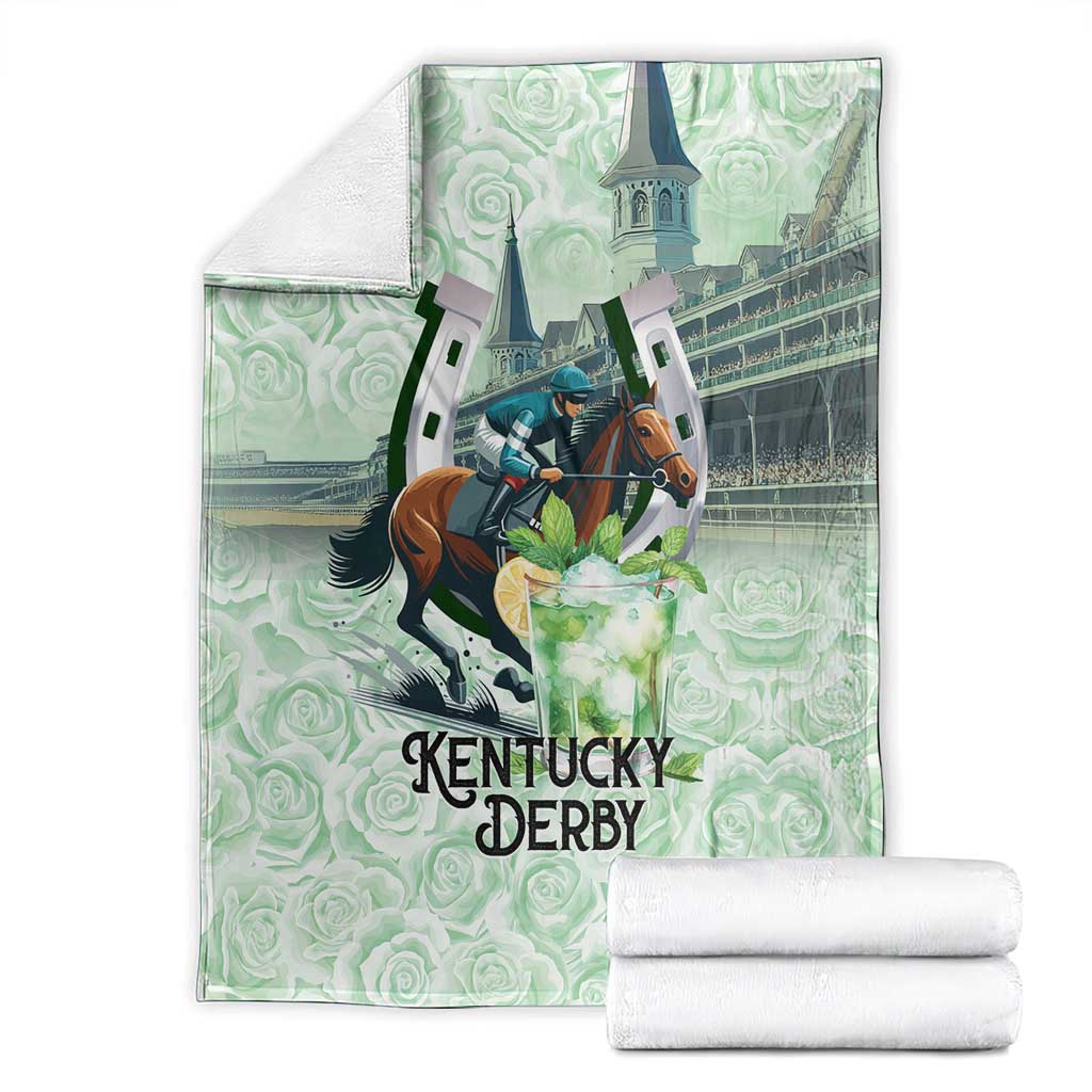 Kentucky Horse Racing Blanket Mint Julep Run For The Roses Art