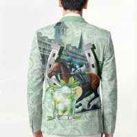 Kentucky Horse Racing Blazer Mint Julep Run For The Roses Art