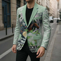 Kentucky Horse Racing Blazer Mint Julep Run For The Roses Art