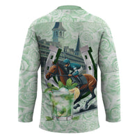 Kentucky Horse Racing Hockey Jersey Mint Julep Run For The Roses Art