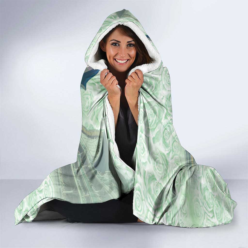 Kentucky Horse Racing Hooded Blanket Mint Julep Run For The Roses Art