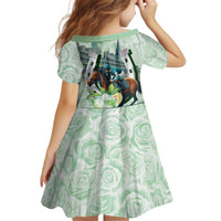 Kentucky Horse Racing Kid Short Sleeve Dress Mint Julep Run For The Roses Art