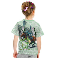 Kentucky Horse Racing Kid T Shirt Mint Julep Run For The Roses Art