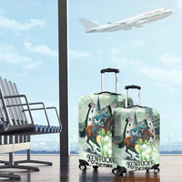 Kentucky Horse Racing Luggage Cover Mint Julep Run For The Roses Art